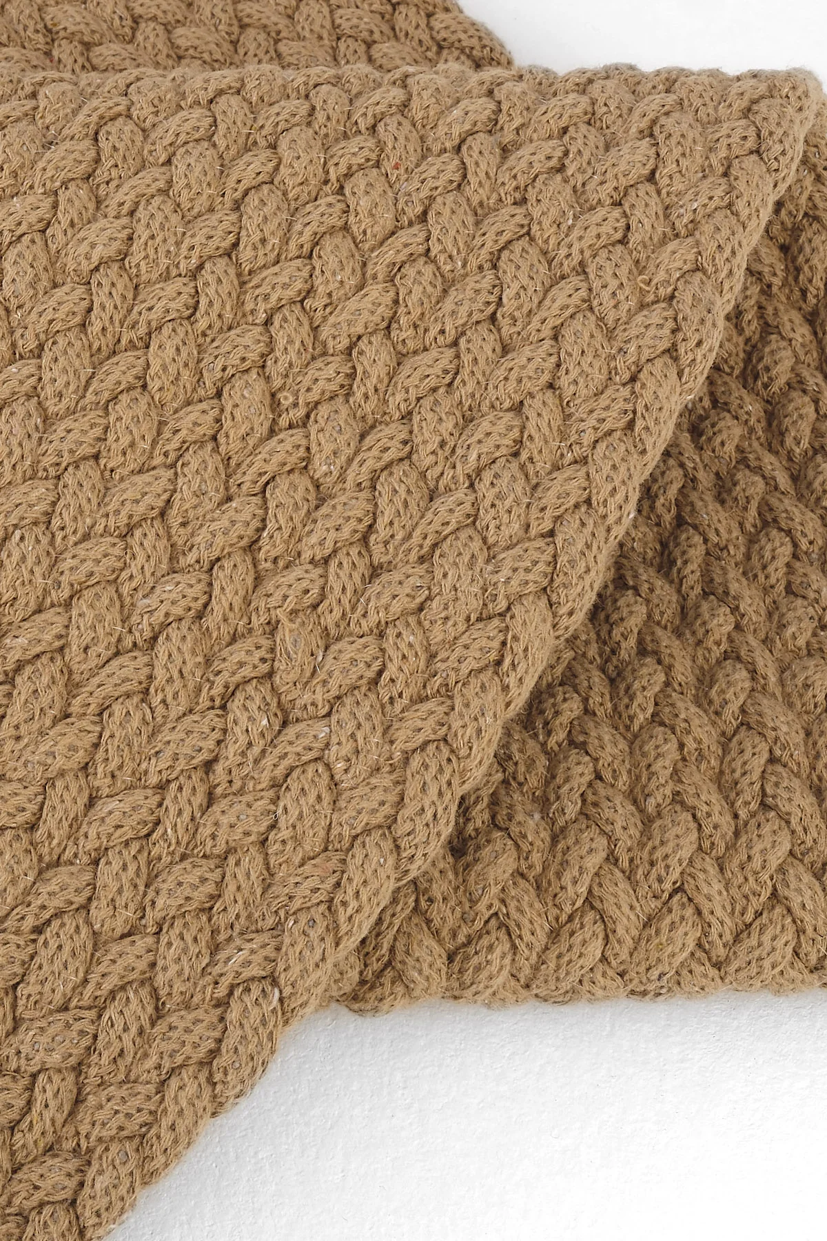 Alaçatı Kahve El Dokuması Dekoratif Oval Halı - Görsel 2