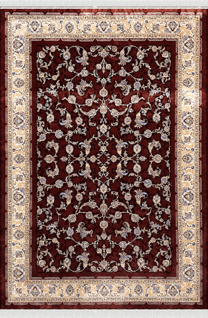OTTOMAN Bordo wool 5256