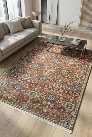 Butik E406 BORDO Halı