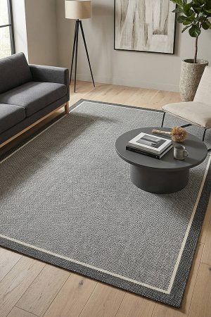 Natura Sisal Hasır Görünümlü Çift Bordürlü Halı Ntr25